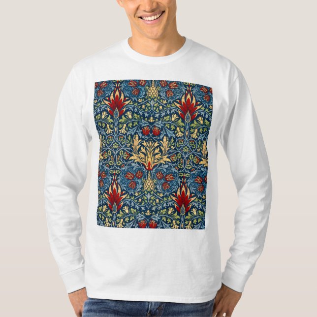 Snakeshead, Infinity Dots by After William Morris T-Shirt (Front)