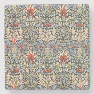 Snakeshead Pattern (by William Morris) Stone Coaster
