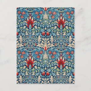 Snakeshead, William Morris Postcard