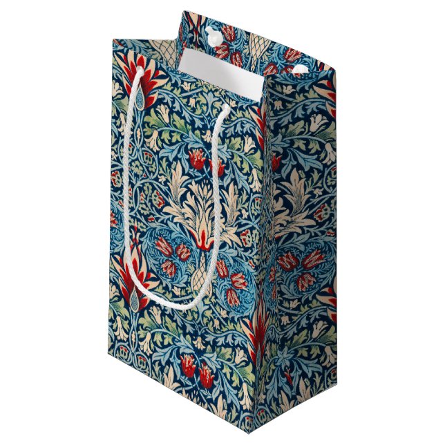 Snakeshead, William Morris Small Gift Bag (Front Angled)