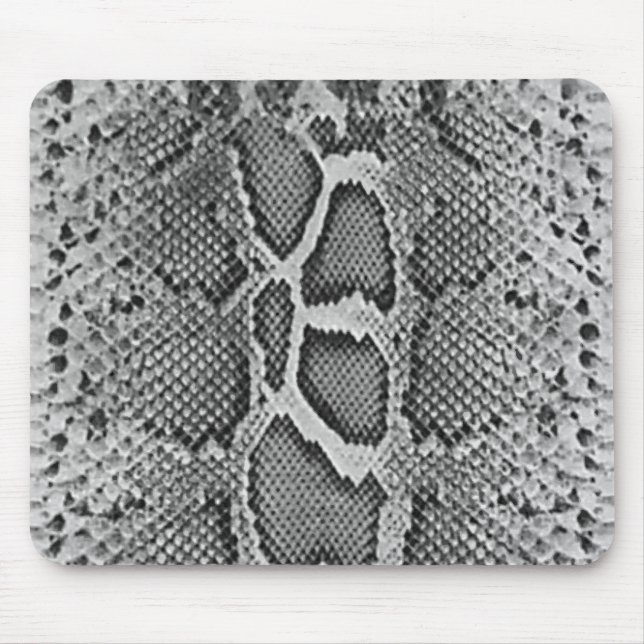 Snakeskin design, Snake Skin Print Pattern Mouse Mat (Front)