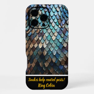 Snakeskin showcases nature's beauty iPhone 16 pro max case