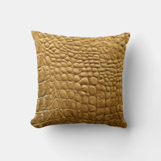Snakeskin Texture: Wild Background Design. Cushion