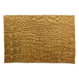Snakeskin Texture: Wild Background Design. Pillowcase