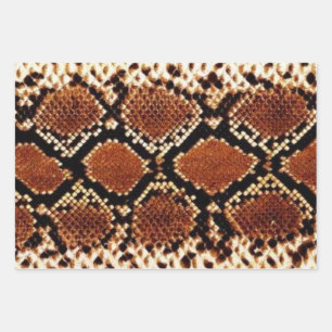 Snakeskin Wrapping Paper Sheet