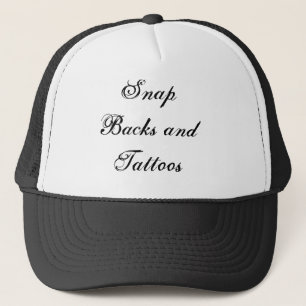 Snap Backs and Tattoos Trucker Hat