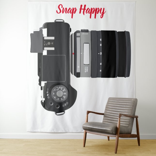 Snap Happy Tapestry (In Situ)