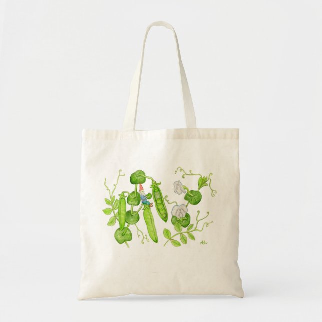 Snap Pea Gnome bag (Front)