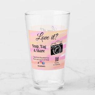 snap tag share media camera add socials love it. A Glass