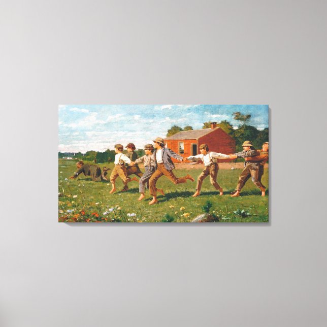 Snap the Whip Canvas Print (Front)