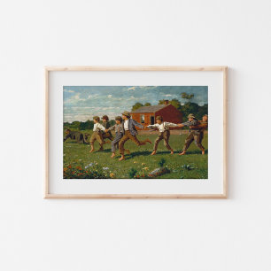 Snap the Whip   Winslow Homer Poster
