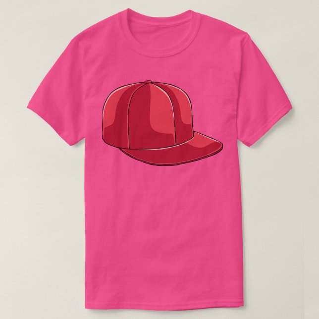 Snapback Baseball Cap T-Shirt (Design Front)