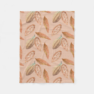 Snapdragon Flower Fleece Blanket