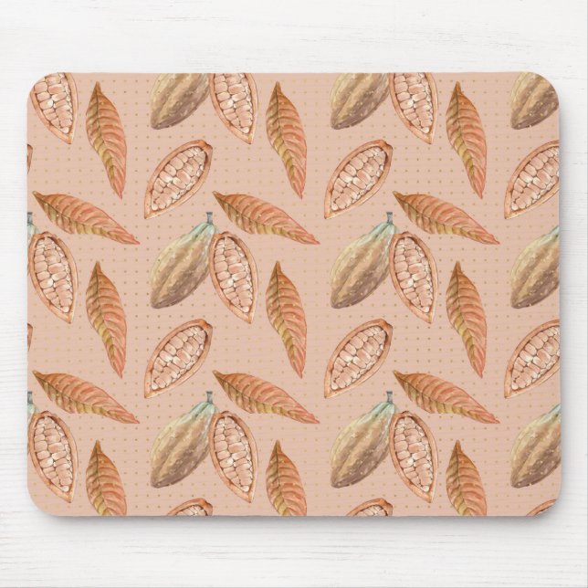 Snapdragon Flower Mouse Mat (Front)