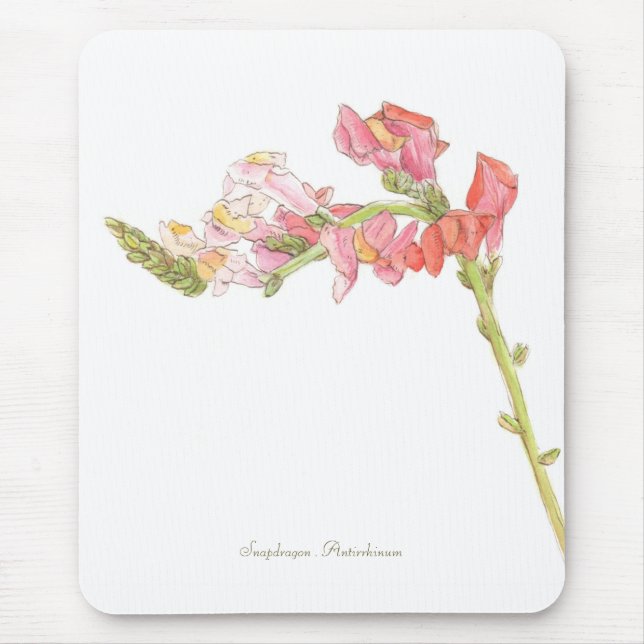 Snapdragon  mouse mat (Front)