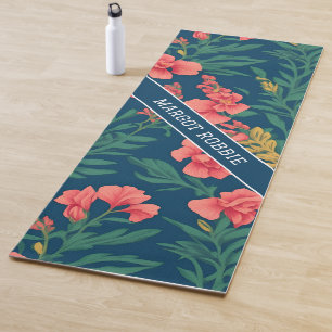 Snapdragon Rainbow Colourful Personalised Pattern Yoga Mat