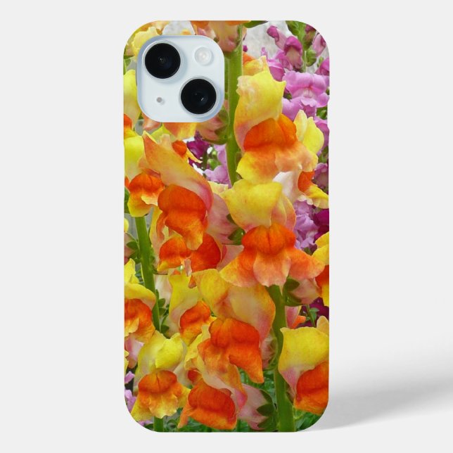 Snapdragons Colourful Floral Case-Mate iPhone Case (Back)