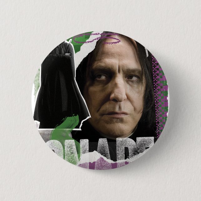 Snape 6 Cm Round Badge (Front)
