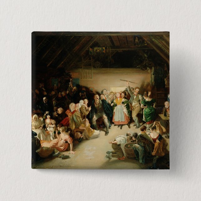 Snapp Apple Night 15 Cm Square Badge (Front)