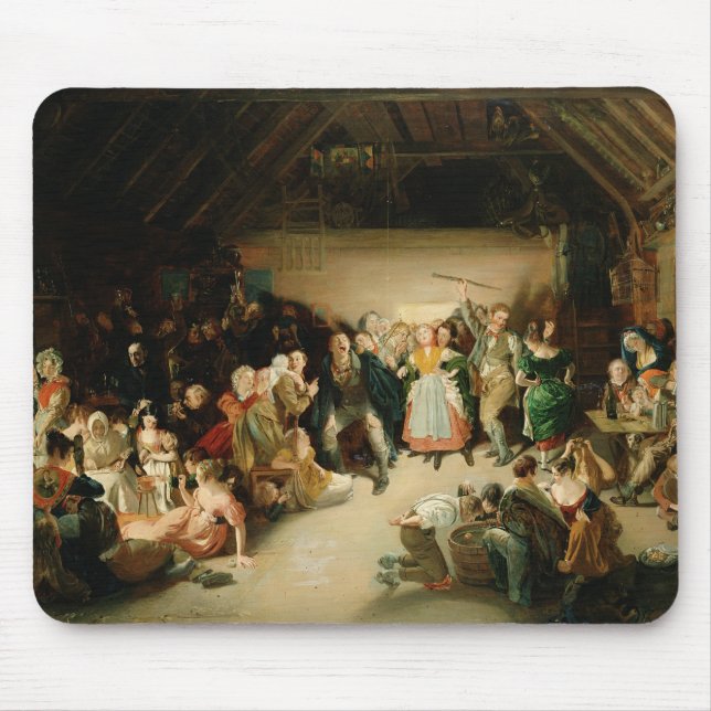 Snapp Apple Night Mouse Mat (Front)