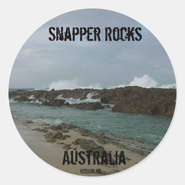 Snapper Rocks sticker (Front)