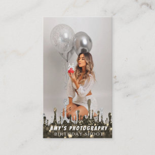 Snapping Special Moments Birthday Photographer Business Card