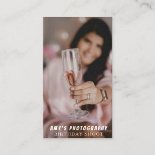 Snapping Special Moments Birthday Photographer Business Card