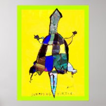 Snapping Turtle 18 x 24 poster
