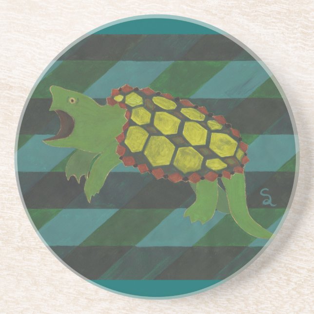 Snapping Turtle Coaster (Front)