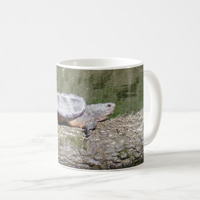 Snapping Turtle Coffee Mug (Front Right)