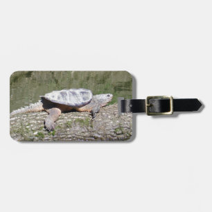 Snapping Turtle Luggage Tag