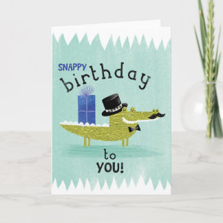 Snappy Birthday Card