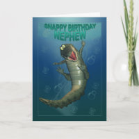 Snappy Birthday Happy Crocodile Underwater View