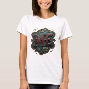 Snappy Gold ABSTRACT ART Statement Design T-Shirt