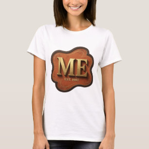 Snappy Gold ME EST 1987 Custom Design T-Shirt
