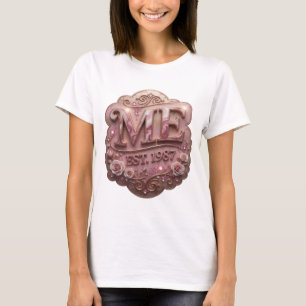Snappy Gold ME EST 1987 Design T-Shirt
