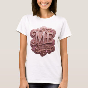 Snappy Gold ME EST 1990 Design T-Shirt