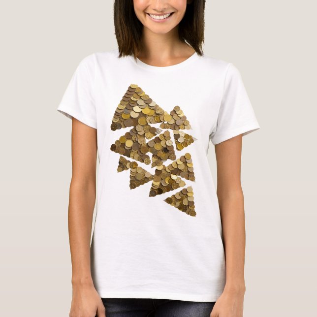 Snappy Gold TREE Custom Design T-Shirt (Front)
