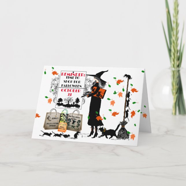 Snappy Halloween Card (Front)