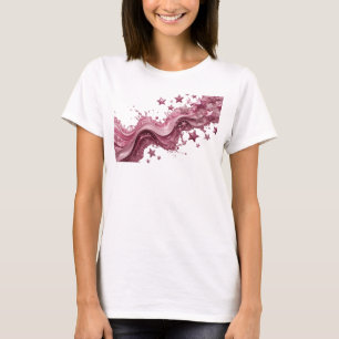 Snappy Pink PINK STARS SPLASH Tee