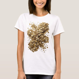 Snappy Silver ABSTRACT ART Abstract Design v2 T-Shirt
