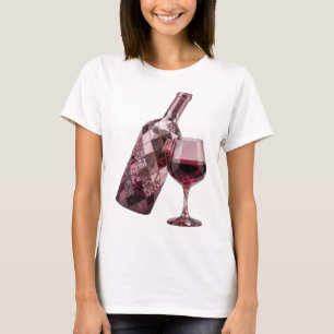 Snappy Silver ABSTRACT ART Graphic Design T-Shirt