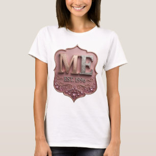 Snappy Silver ME EST 1996 Graphic Design T-Shirt