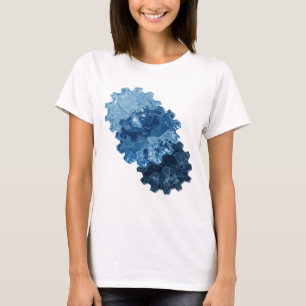 Snappy Silver WATER GEAR Modern Design T-Shirt