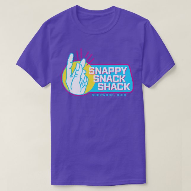 Snappy Snack Shack T-Shirt (Design Front)