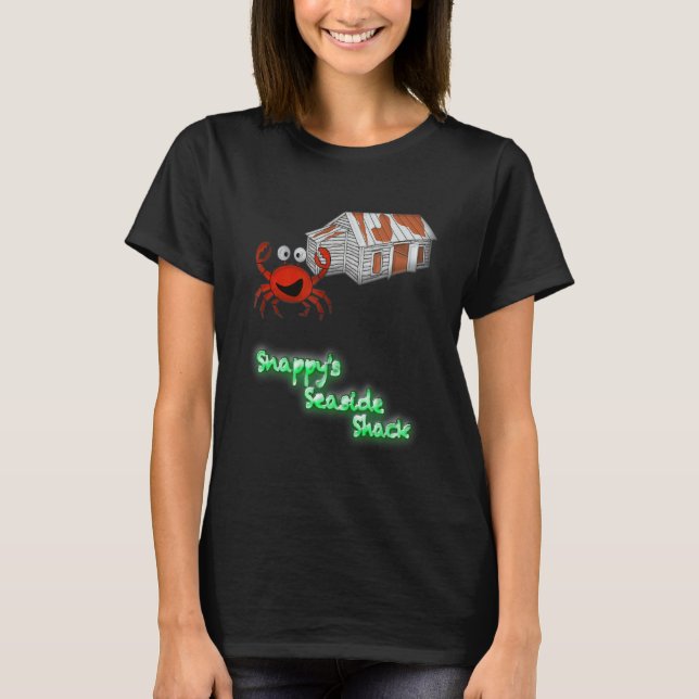 Snappy's Seaside Shack T-Shirt (Front)