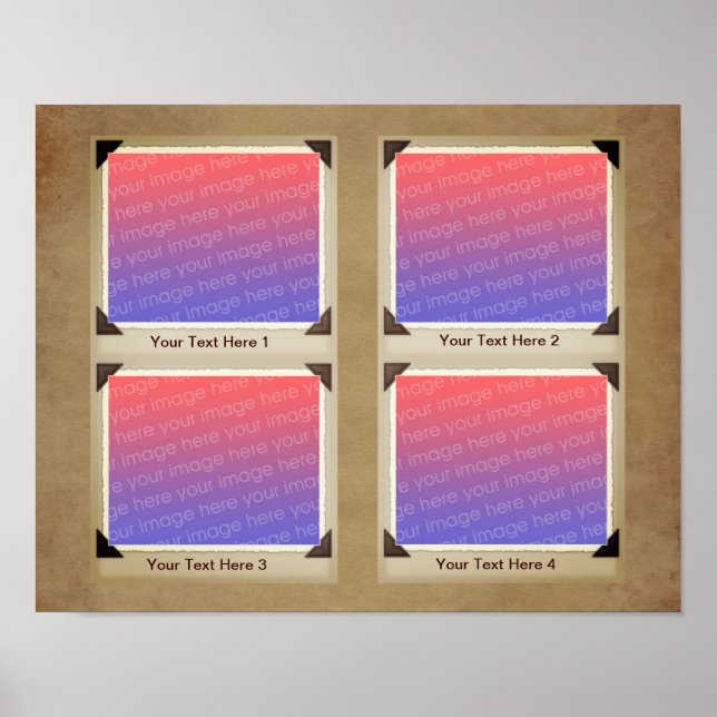 Snapshot Frame Create Your Own Photo  Poster (Front)