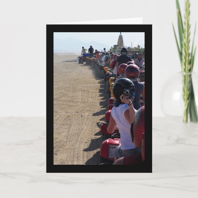 Snapshot Quad Bike Card (Front)