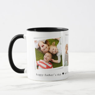 Snapshots 3 Photo Happy Father's Day Mug