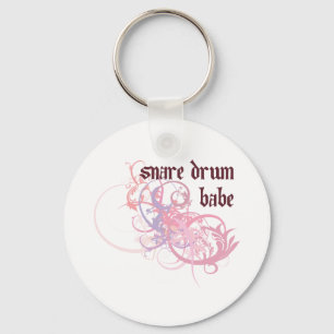 Snare Drum Babe Key Ring